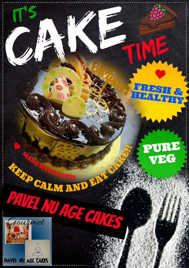 Copy of CAKE POSTER - Made with PosterMyWall