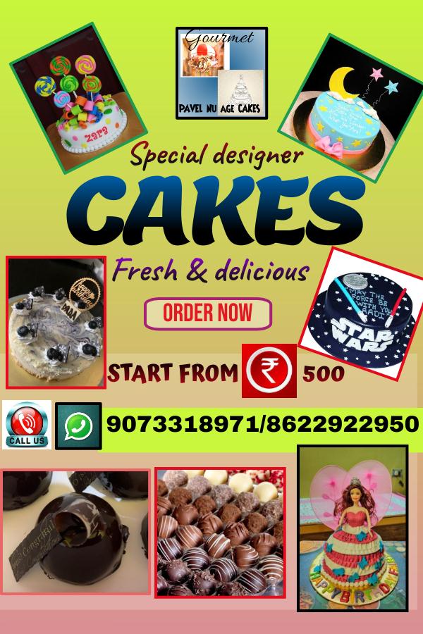 Copy of Designer Cakes - Made with PosterMyWall (2)