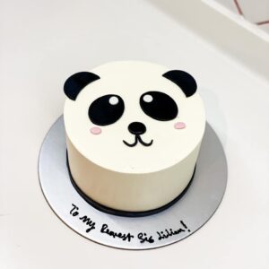 2D-panda-Cake