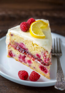 RASPBERRY PASTRY SLICE